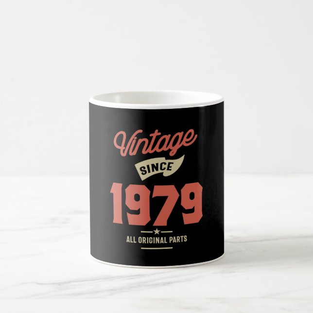 Caneca De Café Feito Em Aniversário De 1979 (Centro)