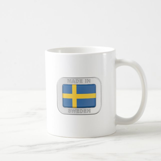 Caneca De Café Feito em Suecia (Direita)