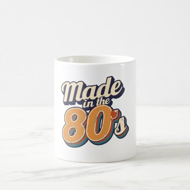 Caneca De Café Feito nos anos 80 (Centro)