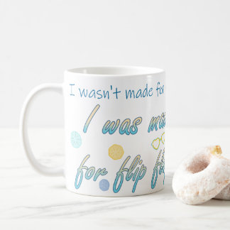 Caneca De Café Feito Para Chinelos