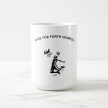 Feito para o jogador de basquete do quarto quarto