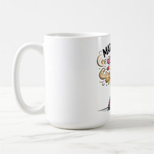 Caneca De Café Feito pela Mamãe