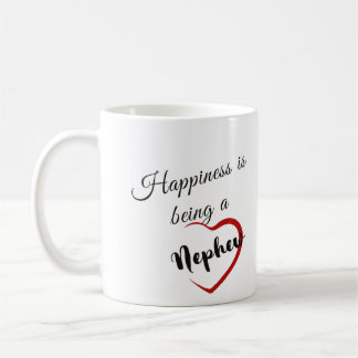 Caneca De Café Felicidade é ser um sobrinho