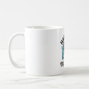 Caneca De Café Felicidade é um rabo abanando Design de amante de