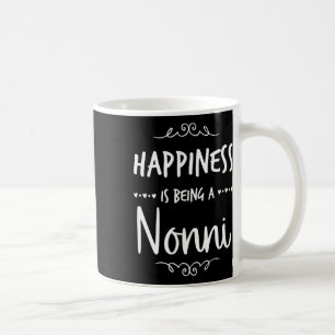 Caneca De Café Felicidade sendo uma vovó italiana fora da Itália