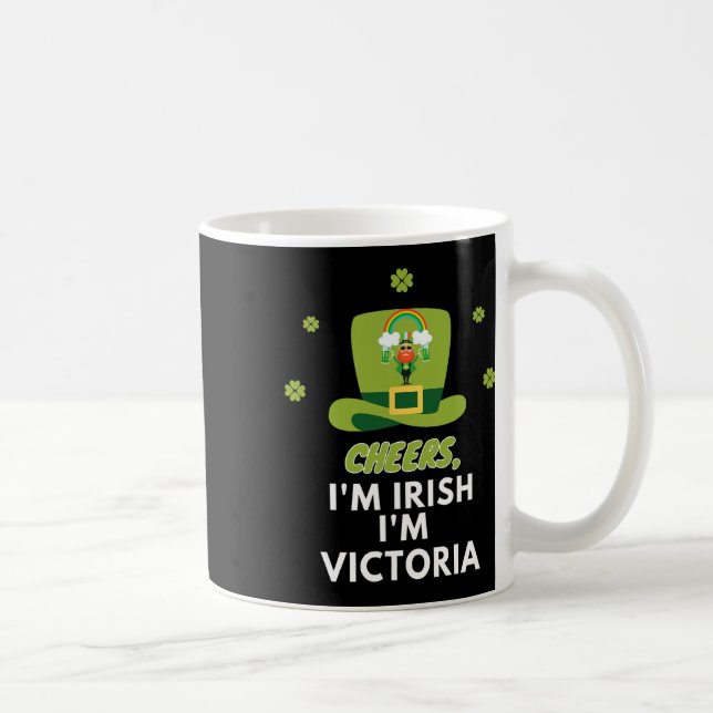 Caneca De Café Felicidades Eu Sou Irlandês Eu Sou Victoria (Direita)