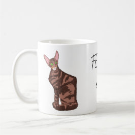 Caneca De Café Feline Fine