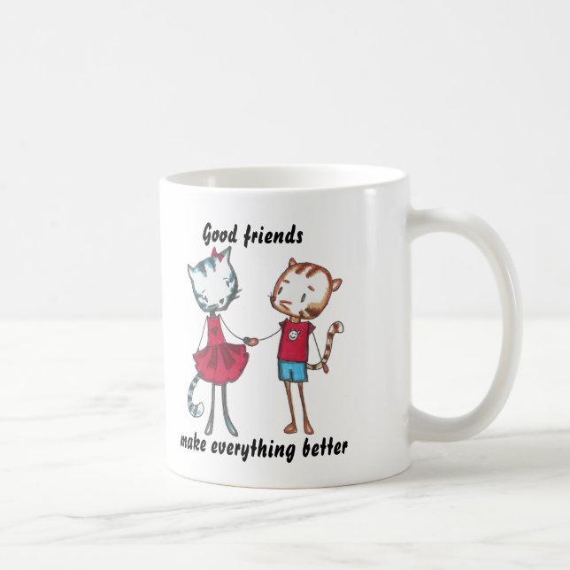 Caneca De Café Feline Friends Mug (Direita)