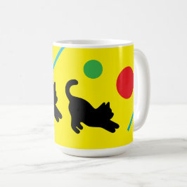 Caneca De Café Feline Pop Art Classic Mug