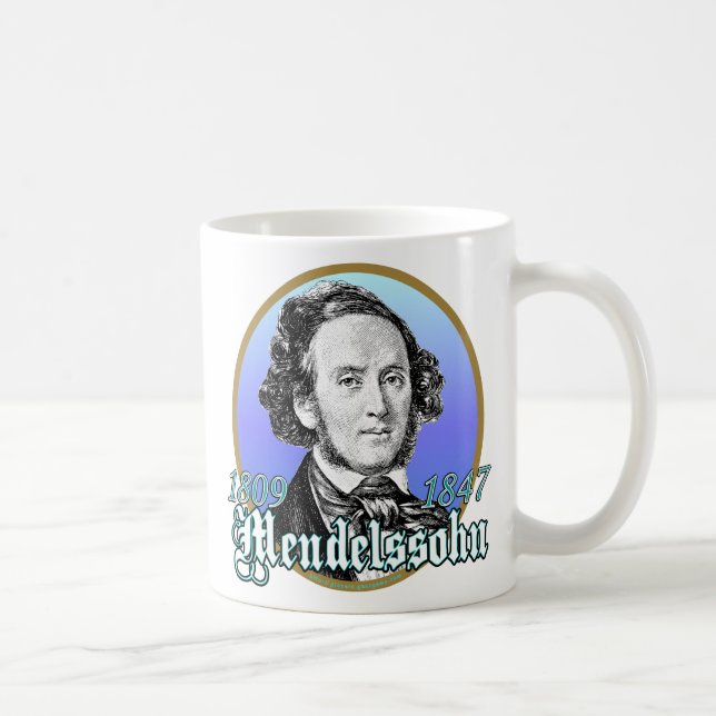 Caneca De Café Felix Mendelssohn (Direita)