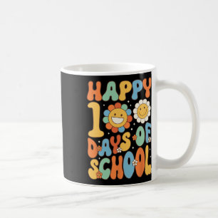 Caneca De Café Feliz 100 Dias De Ensino 100º Dia Da Escola