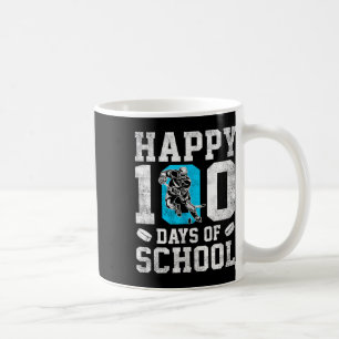 Caneca De Café Feliz 100 Dias De Jogadores De Hóquei Na Escola Me
