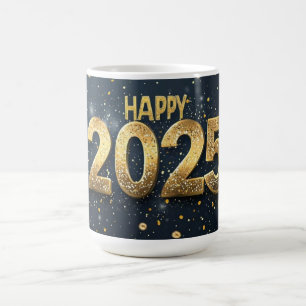 Caneca De Café Feliz 2025 Mug