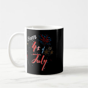Caneca De Café Feliz 4 de Julho Dia da Independência Legal Homens