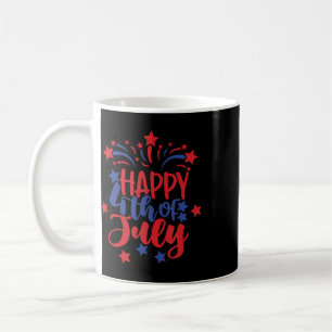 Caneca De Café Feliz 4 de Julho para Homens Mulheres Crianças
