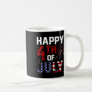 Caneca De Café Feliz 4 De Julho Para Mulheres Homens Crianças Nos