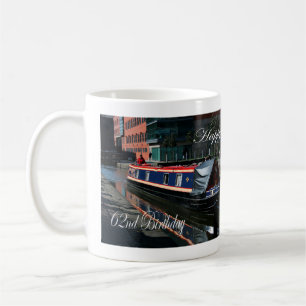 Caneca De Café Feliz 62.º Aniversário do Canal