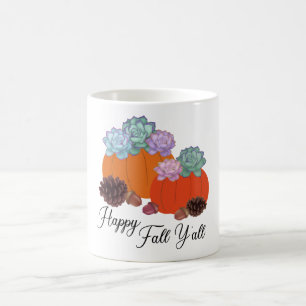 Caneca De Café Feliz abóboras