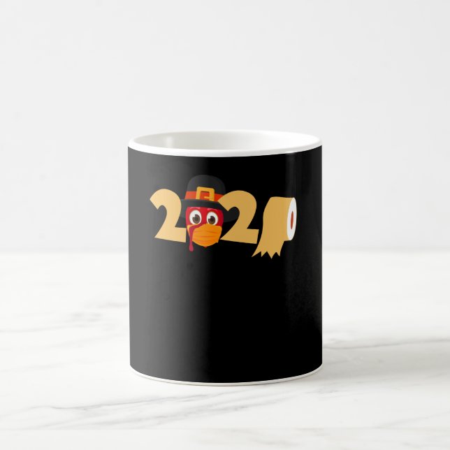 Caneca De Café Feliz Ação de Graças 2020 da Turquia (Centro)