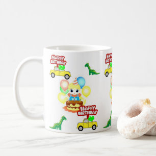 Caneca De Café Feliz Aligator de Mug Birthday