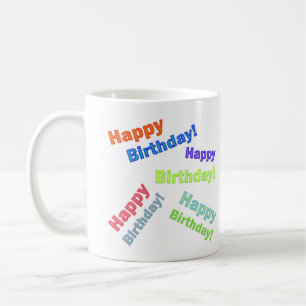 Caneca De Café Feliz aniversário