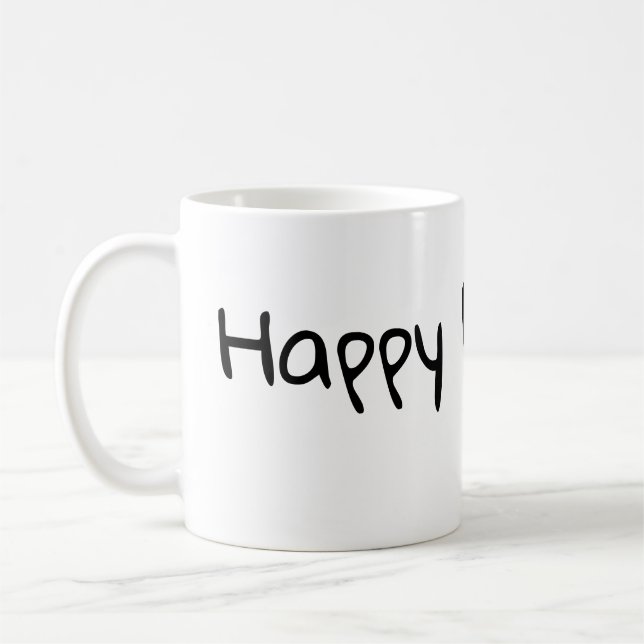 Caneca De Café Feliz aniversário (Esquerda)