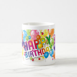 Caneca De Café Feliz aniversário