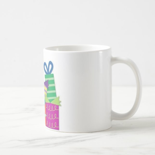 Caneca De Café Feliz aniversário (Direita)