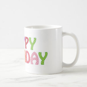 Caneca De Café Feliz aniversário