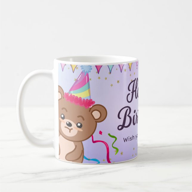 Caneca De Café Feliz Aniversário a Outro Ano (Esquerda)