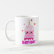 Feliz aniversário Café Mug