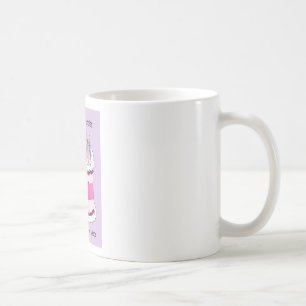 Caneca De Café Feliz aniversario da grande sobrinha, bolo dos