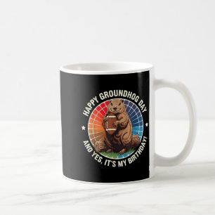 Caneca De Café Feliz Aniversário Dia do Toupeira Futebol Divertid