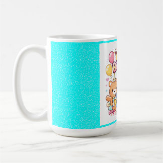 Caneca De Café Feliz Aniversário Estilo Kawaii para Todas as Idad