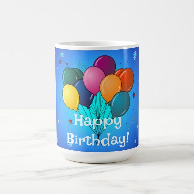 Caneca De Café Feliz Aniversário... hora de celebrar! (Centro)