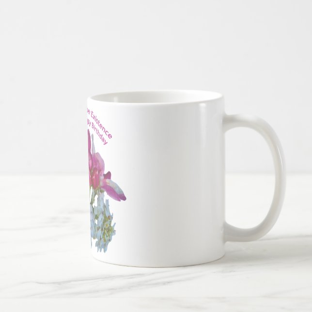 Caneca De Café Feliz aniversário para minha esposa (Direita)