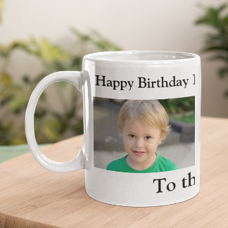 Caneca De Café Feliz aniversário para o melhor Pai de sempre
