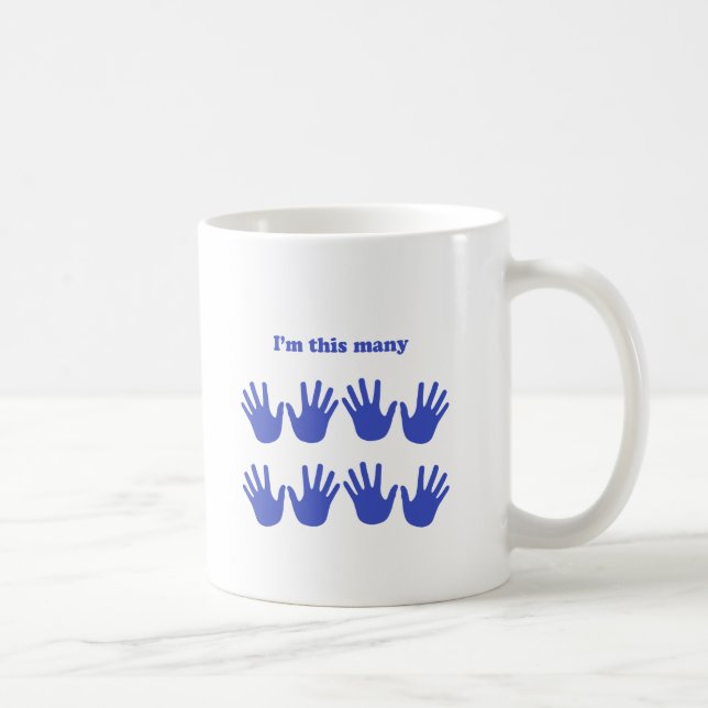 Caneca De Café Feliz Aniversário, QUARTA (Direita)