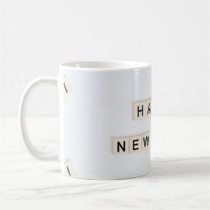CANECA DE CAFÉ FELIZ ANO NOVO
