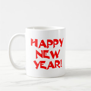 Caneca De Café feliz ano novo