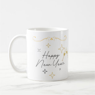 Caneca De Café Feliz ano novo