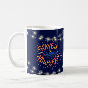 Caneca De Café feliz ano novo