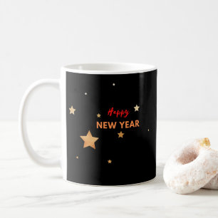 Caneca De Café feliz ano novo