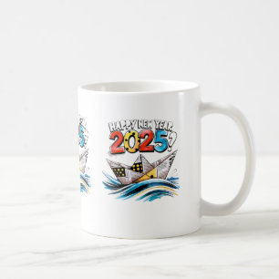 Caneca De Café Feliz Ano Novo2025