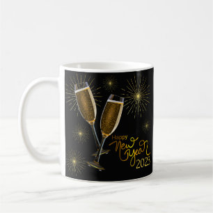 CANECA DE CAFÉ FELIZ ANO NOVO 2023