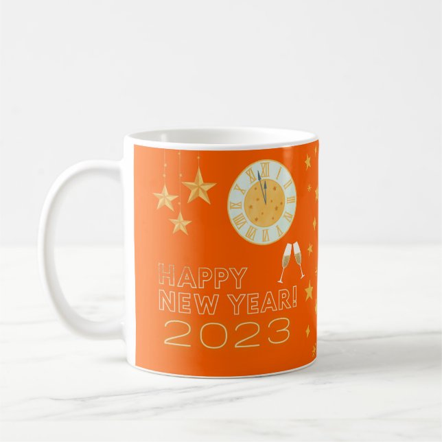Caneca De Café feliz ano novo 2023 (Esquerda)