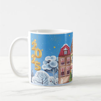 Caneca De Café Feliz ano novo 2025