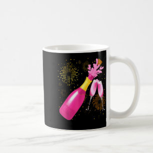 Caneca De Café Feliz Ano Novo 2026 Champanhe Feliz Véspera de Ano