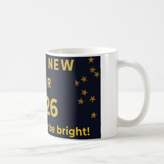 Caneca De Café Feliz Ano Novo 2026 - Que Seu Ano Seja Brilhante