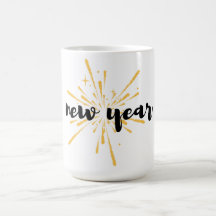 Feliz ano novo Café Mug